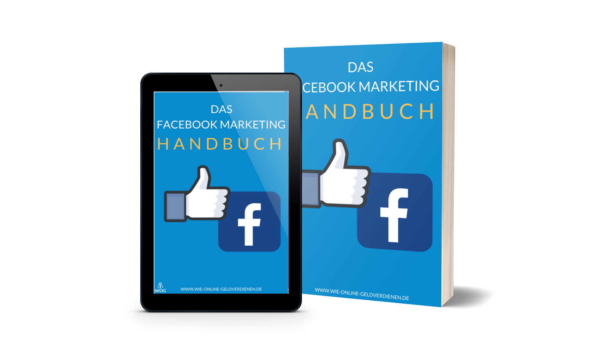 Wie-Online-Geldverdienen.de, Facebook Marketing Handbuch Cover